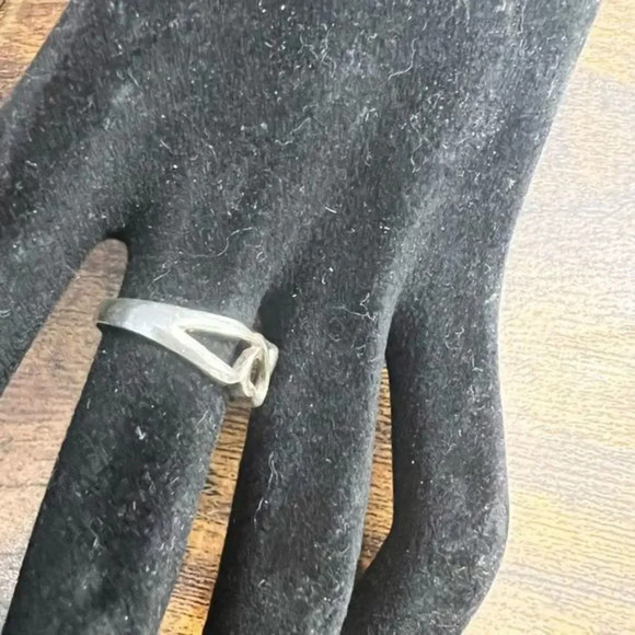 Sterling Silver Triple Heart Ring - Picture 4 of 10
